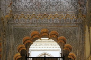 Córdoba Mezquita Catedral arco árabe