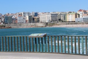 Playas de Riazor y Orzán en A Coruña – Vistas panorámicas