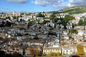 Alhambra de Granada – Vista parcial de la ciudad
