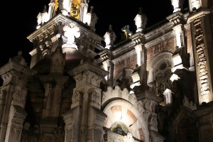 San Juan el Real Vista nocturna Oviedo