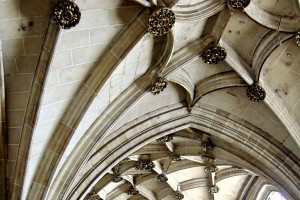 Arcos techo catedral de Salamanca