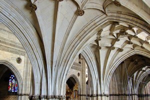 Preciosa imagen del interior de la catedral Salamanca