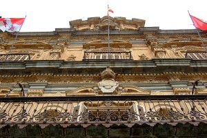 Fachada Ayuntamiento de Salamanca en plaza Mayor
