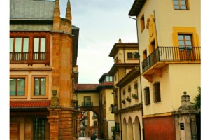 Calle del casco viejo de Oviedo