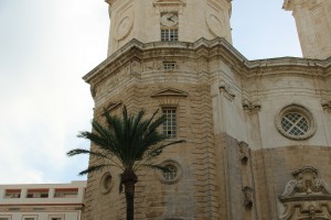Torre campanario catedral Cádiz Andalucía