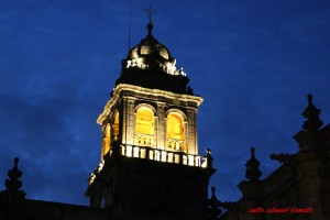 Torre campanario monasterio de San Salvador Celanova autor Manuel Ramallo
