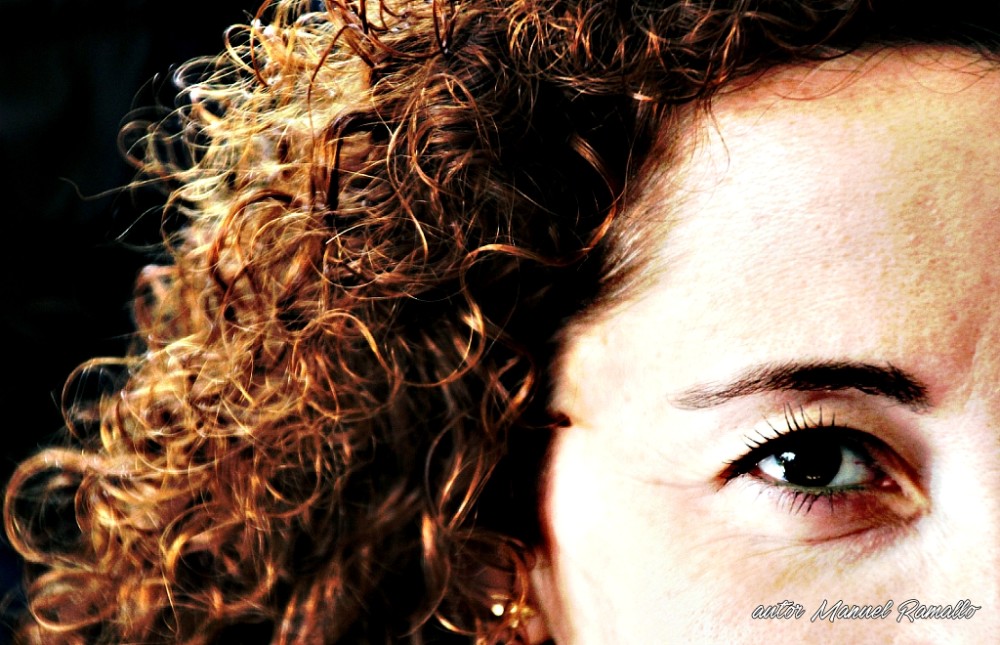 Ángela pelo rojo - Retrato