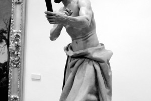 Escultura imagen de Santo Domingo de Guzmán obra de Juan Martínez Montañés Museo de Bellas Artes Sevilla